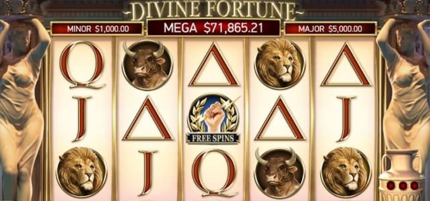 характеристики онлайн слота Divine Fortune